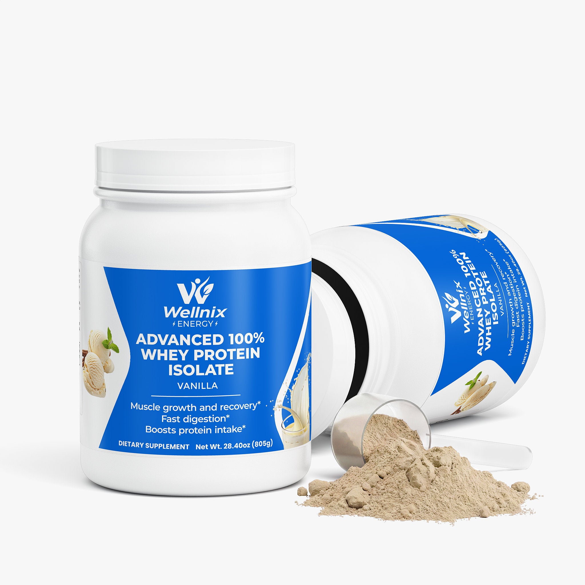 Advanced 100% Whey Protein Isolate (Vanilla)